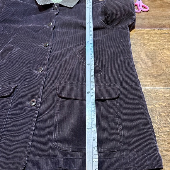 L.L. Bean Chocolate Corduroy Utility Jacket - Picture 7 of 11